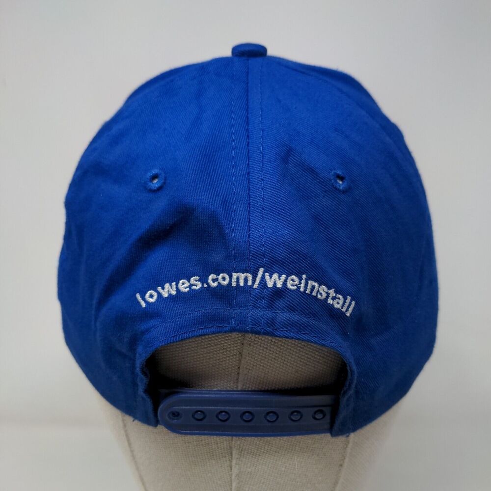 Lowe's Installation Services Snapback Hat Blue On… - image 5